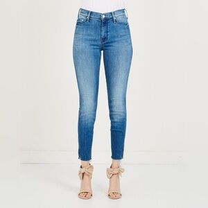 MOTHER THE VAMP FRAY Jeans in Crack The Whip